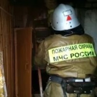 Два пожарных расчета выезжали на возгорание в квартире в Пустошке - 2017-08-13 20:56:00 - 1
