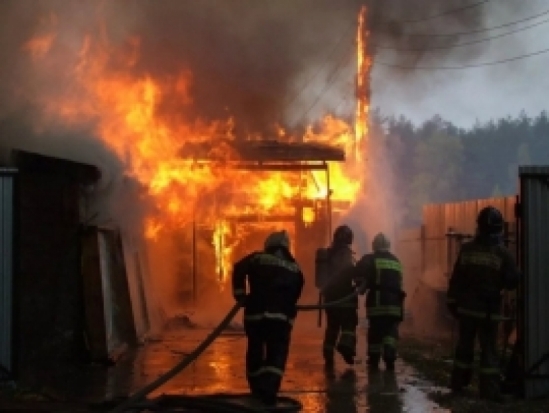 В деревне Опухлики Невельского района огнем поврежден магазин - 2017-09-13 06:11:00 - 1