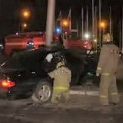 На улице Советской Армии в Пскове произошло ДТП - 2016-12-31 12:22:00 - 1