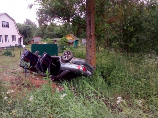 В Новосокольническом районе пьяный водитель устроил ДТП, тяжело травмирована молодая пассажирка (ФОТО) - 2017-07-07 19:43:00 - 1