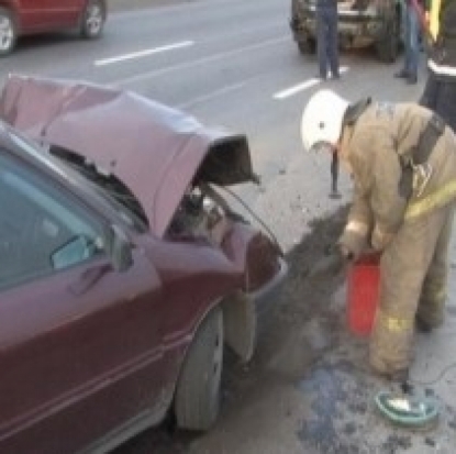 Два автомобиля попали в ДТП на улице Великолукской в Невеле - 2016-10-02 19:13:00 - 1