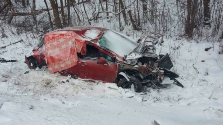 Смертельный кювет: москвич погиб в Псковской области (ФОТО) - 2017-01-04 22:09:00 - 1