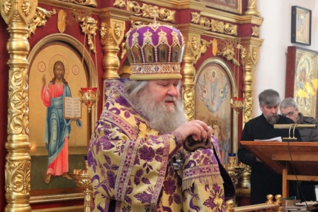 Епископ Сергий совершил литургию в Вознесенском соборе Великих Лук - 2017-03-04 20:04:00 - 1