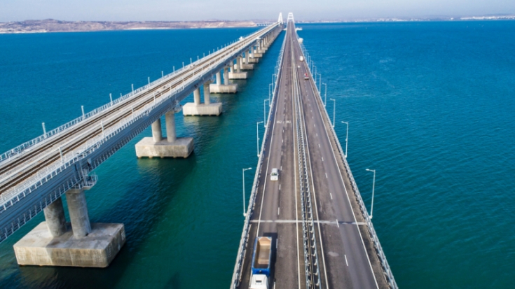 За два летних месяца по Крымскому мосту проехало более миллиона машин - 2020-08-09 13:00:00 - 1