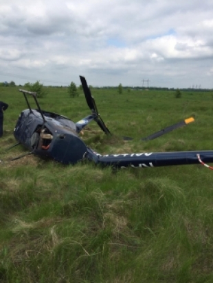 В Воронежской области организована доследственная проверка по факту жесткой посадки вертолёта - 2019-05-16 16:03:00 - 1