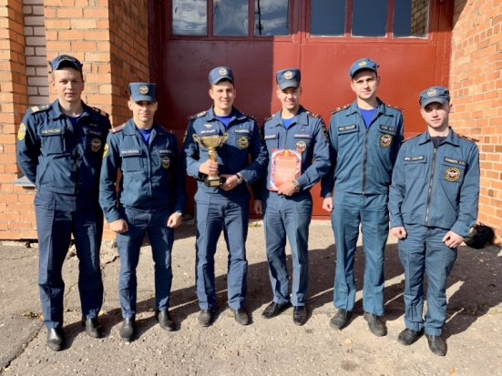 Лучшие газодымозащитники Псковской области - 2019-09-25 07:51:00 - 1