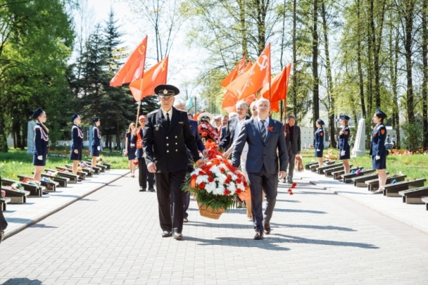 Фоторепортаж: праздничный митинг, посвященный 71-й годовщине Победы - 2016-05-08 13:16:00 - 1