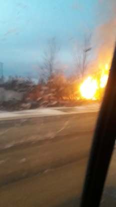 ФОТОфакт: в деревне под Псковом горит дом - 2020-02-07 18:54:00 - 1