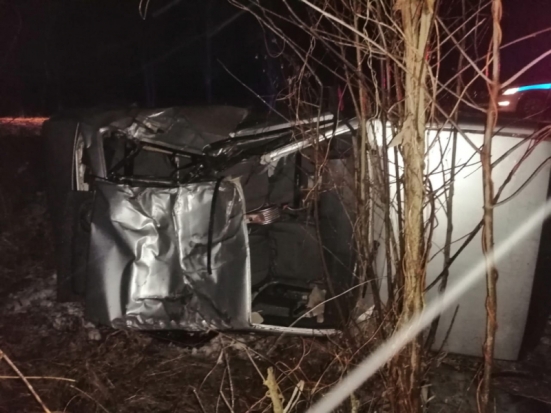 Водитель получил травмы в ДТП в Великолукском районе (ФОТО) - 2020-02-11 16:21:00 - 1