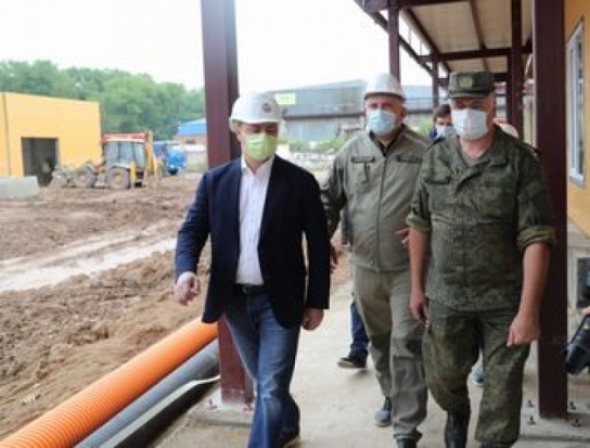 Михаил Ведерников дал ряд поручений в части строительства великолукского филиала областной инфекционной больницы - 2020-07-28 12:43:00 - 1