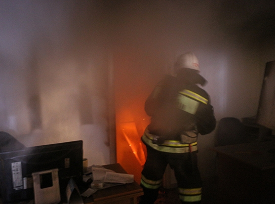 Жилой дом загорелся в Новосокольническом районе - 2020-02-25 08:34:00 - 1