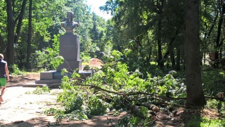 Парк Пушкина в Великих Луках благоустраивают? (ФОТО) - 2016-06-30 15:40:00 - 1