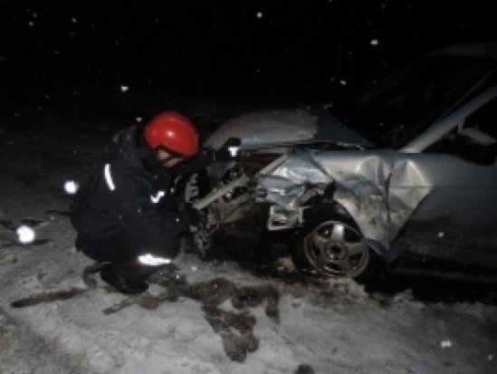 Три легковушки столкнулись в Пскове - 2020-02-08 20:42:00 - 1