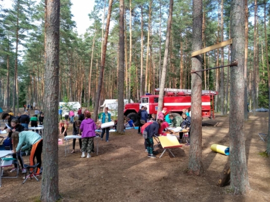 В Псковской области продолжаются XXII Межрегиональные соревнования «Школа безопасности» - 2019-07-11 20:34:00 - 1