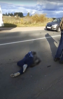 На трассе под Великими Луками погиб ребенок на велосипеде (ФОТО) - 2019-09-23 17:10:00 - 1