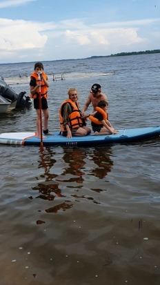 SUP-борд - новый модный вид водного спорта и активного отдыха на БО «Волынь»! - 2019-06-10 11:03:00 - 1