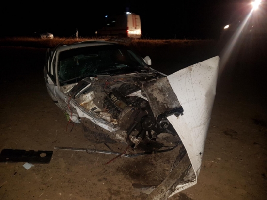 Водитель травмирован, пассажир скончался - результат ночного ДТП в Псковском районе (ФОТО) - 2020-03-16 08:46:00 - 1