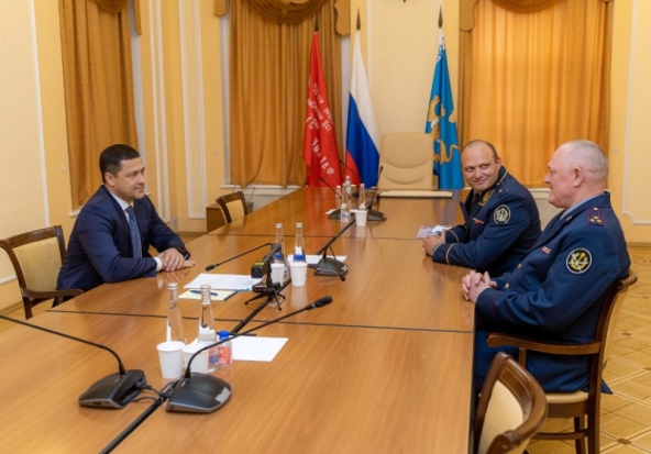 Руководству Псковской области и личному составу УФСИН представили нового начальника - 2020-08-13 10:40:00 - 1