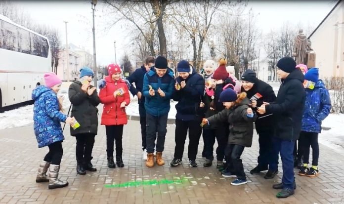 В Новосокольниках проходит эстафета безопасности для пешеходов (ФОТО) - 2020-03-02 10:22:00 - 1