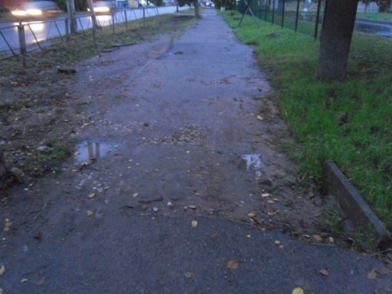 ФОТОфакт: трудная дорога в новую и старую школу в Великих Луках - 2018-08-30 17:35:00 - 1