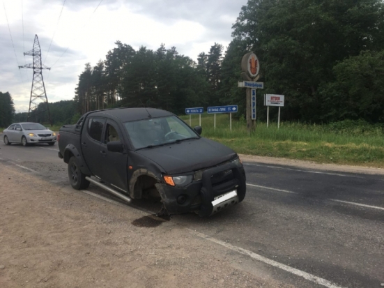 На трассе в Великолукском районе столкнулись два автомобиля - 2020-06-28 23:50:00 - 1