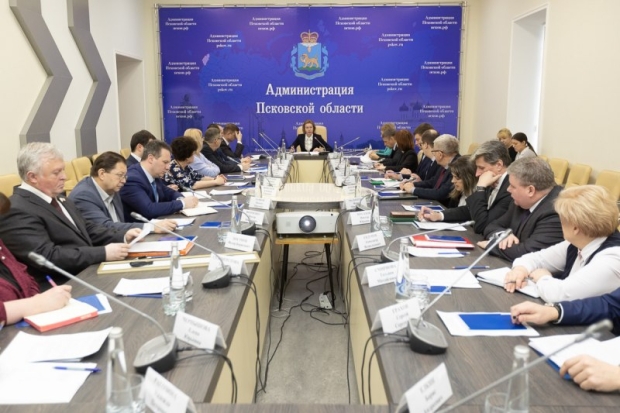 Межведомственная рабочая группа рассмотрела актуальные вопросы реализации нацпроектов в Псковской области - 2020-03-12 20:48:00 - 1