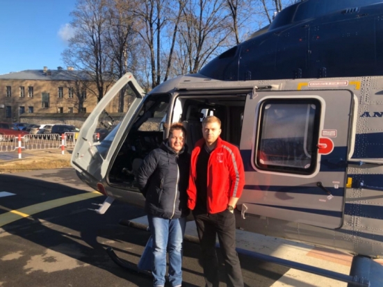 Беременную великолучанку вертолетом санитарной авиации перевезли в Псков из Великих Лук - 2020-02-06 11:13:00 - 1