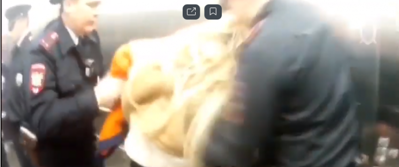 Пьяная девушка напала на полицейского в аэропорту Пулково (ВИДЕО) - 2019-11-21 10:21:00 - 1