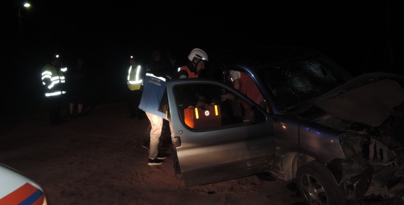 Легковушка попала в ДТП в Великолукском районе - 2020-01-31 19:00:00 - 1