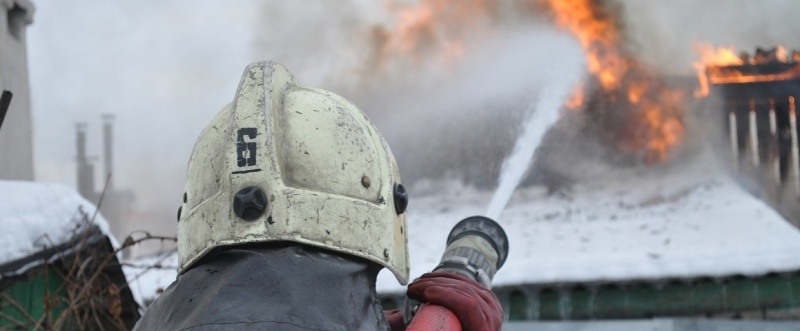 Возгорание жилого дома произошло в Гдовском районе - 2020-02-05 22:30:00 - 1