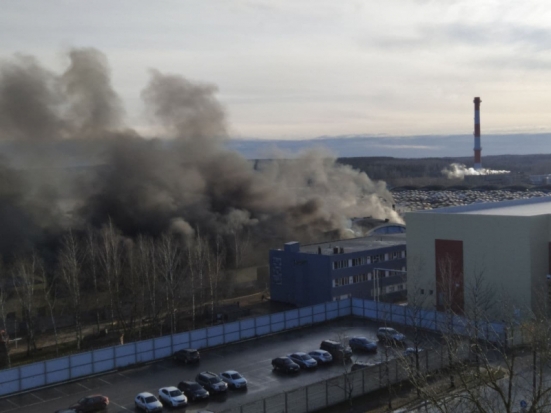 На ЗАО «ЗЭТО» произошел пожар - 2020-11-20 12:49:00 - 1