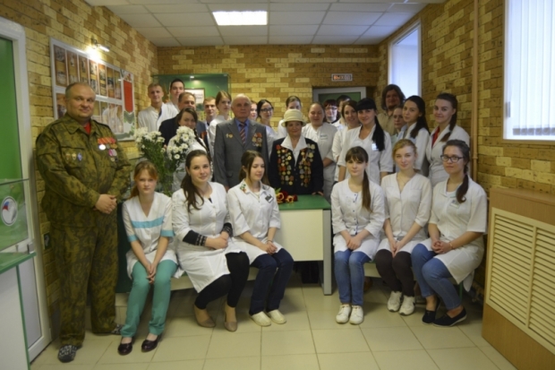 В Великолукском медицинском колледже прошла встреча с ветераном Великой Отечественной войны - 2018-05-11 14:45:00 - 1