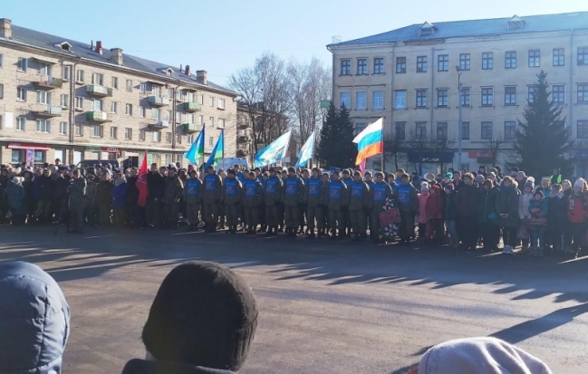 В Псковской области полицейские приняли участие в торжественном мероприятии в честь 75-летия Победы (ФОТО) - 2020-02-06 20:56:00 - 1