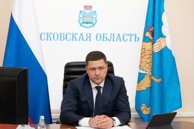 Губернатор Псковской области Михаил Ведерников принял участие в совещании по ситуации с коронавирусом под председательством Владимира Путина - 2020-04-09 08:36:00 - 1