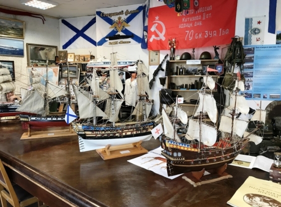 Выставка габаритных моделей парусников открылась в Псковском музее флота - 2019-07-29 07:29:00 - 1