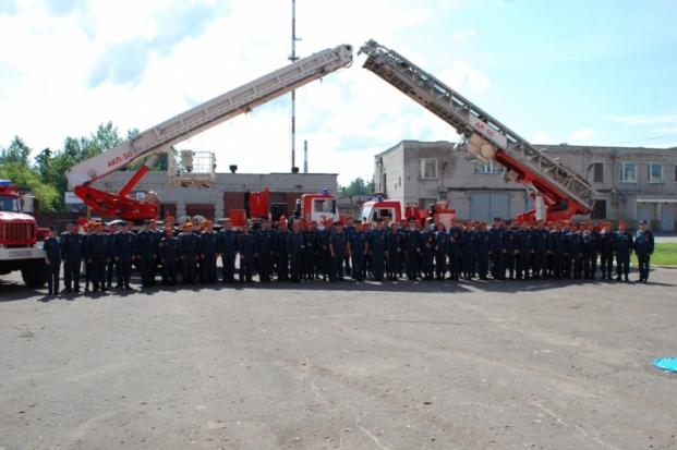 В МЧС Псковской области состоялось торжественное мероприятие, посвященное 75-летию освобождения Пскова от немецко-фашистских захватчиков (ФОТО) - 2019-07-23 15:08:00 - 1