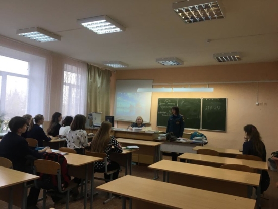 Профилактическая работа по недопущению пожаров проведена в Писковской школе - 2020-02-04 13:06:00 - 1