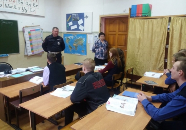 Старшеклассники Булынинской школы приняли участие в акции под девизом «Будь примером!» - 2020-01-24 06:24:00 - 1