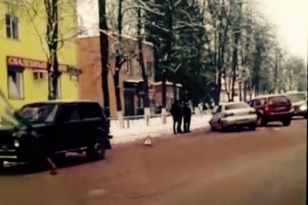 ВИДЕО: на проспекте Ленина в Великих Луках произошло очередное ДТП - 2019-01-15 12:40:00 - 1