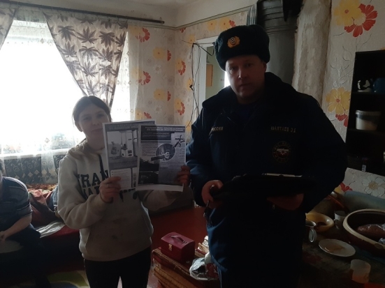 Противопожарные профилактические мероприятия прошли в Великолукском районе - 2020-01-27 07:29:00 - 1
