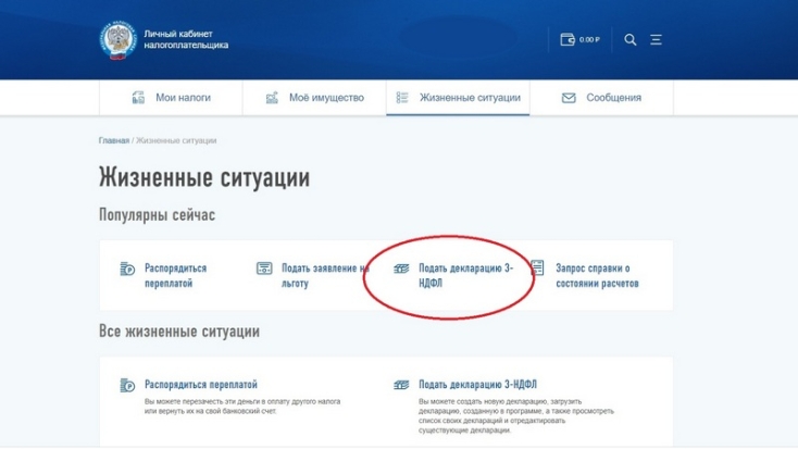 Подать документы в рамках декларационной кампании можно, не выходя из дома, используя Интернет-сервис налоговой службы - 2020-02-03 14:21:00 - 1