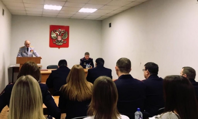 Сотрудники УКОН УМВД Псковской области принимали поздравления - 2019-12-06 17:13:00 - 1