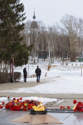 ФОТОрепортаж: торжественный митинг в честь Дня Защитника Отечества в Великих Луках - 2019-02-25 11:02:00 - 1