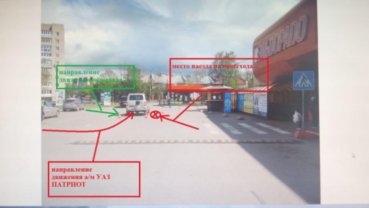 На парковке у ТЦ «Апельсин» в Великих Луках сбили пожилую женщину (ФОТО) - 2020-05-21 09:38:00 - 1