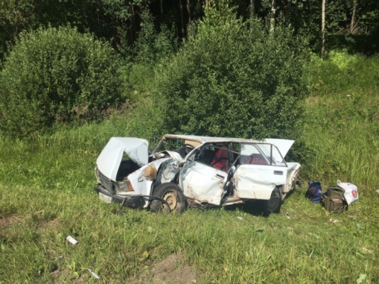 Два автомобиля столкнулись в Куньинском районе (ФОТО) - 2020-07-21 13:28:00 - 1