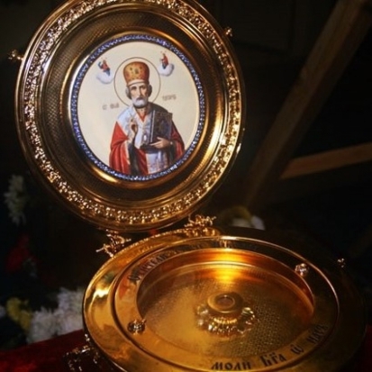 Сегодня в Великие Луки доставят ковчег с частицей святых мощей святителя Николая Чудотворца - 2016-05-21 13:04:00 - 1