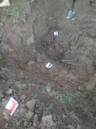 ФОТО: Членами поискового отряда «Штурм» города Великие Луки обнаружены останки четырнадцати бойцов - 2019-10-14 12:17:00 - 1