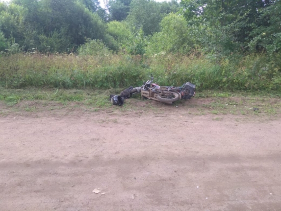 В Куньинском районе мужчина не справился с управлением мопеда (ФОТО) - 2020-08-16 10:59:00 - 1