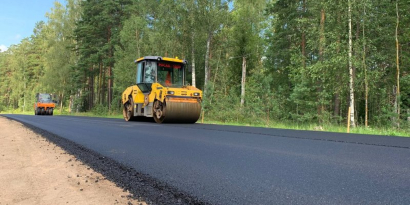 Продолжается ремонт автодороги Толкачево - Себеж - Заситино - 2024-07-18 08:35:00 - 1