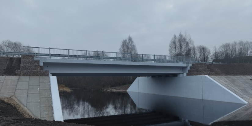 Мост через реку Уда отремонтирован в Бежаницком районе - 2024-12-03 09:05:00 - 1